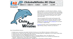 Desktop Screenshot of clicksandwhistles.com